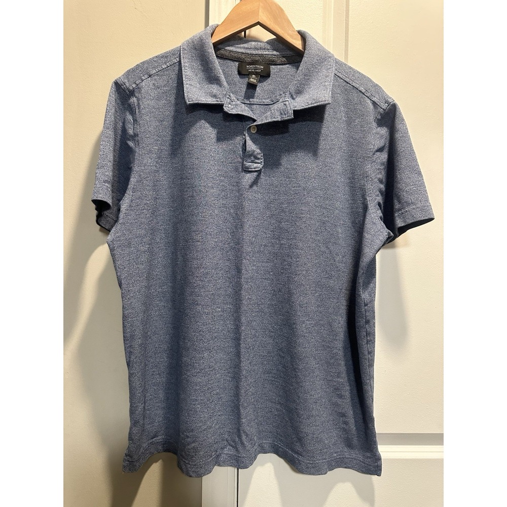 Nordstrom Men's Blue Polo‎ XL